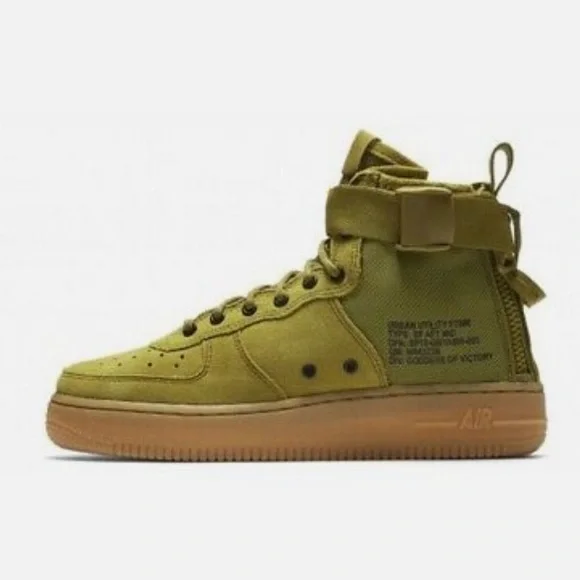 Nike Shoes Sf Air Force Gs Desert Moss Poshmark